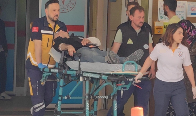 Kolunu makineye kaptıran işçi yaralandı