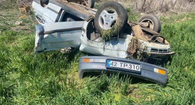 Konya'da yaşlı çift kazada hayatını kaybetti