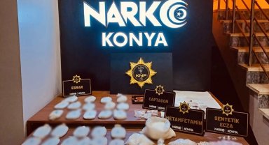 Konya'da zehir tacirlerine darbe