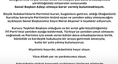 Koray Aydın, İYİ Parti Genel Başkanlığına aday olduğunu açıkladı