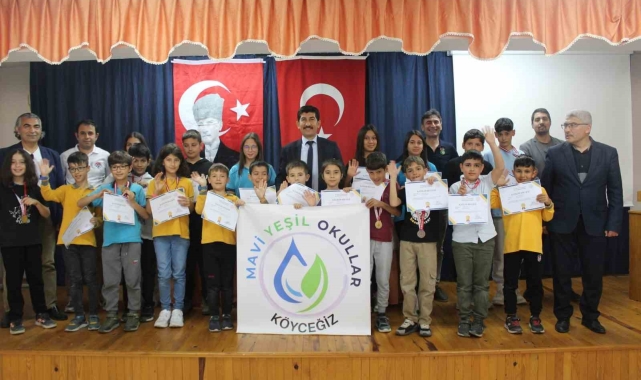 Köyceğiz'de öğrenciler hamlelerini doğa için yaptı
