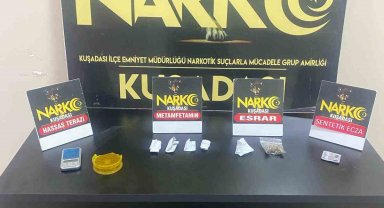 Kuşadası'nda narkotik operasyonu