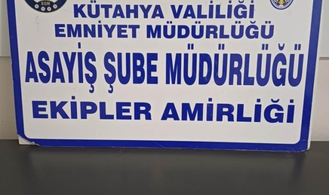 Kütahya'da polisinden 'Bölge' uygulaması