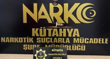 Kütahya'da üzerinde uyuşturucu ele geçirilen şahıs tutuklandı