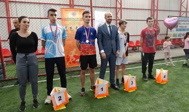 Kütahya'nın Tavşanlı ilçesinde oryantiring yarışı