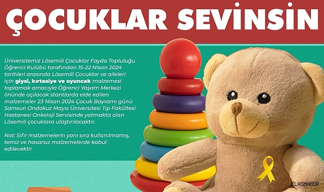 LÖSEMİLİ ÇOCUKLAR İÇİN YARDIM KAMPANYASI!