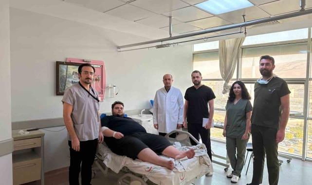 Malatya Eğitim ve Araştırma Hastanesi'nden 'Dev' ameliyat