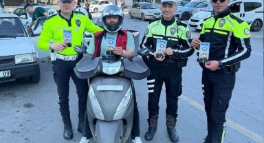 Manisa'da emniyetten motokuryelere eğitim