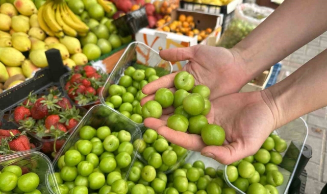 Marmaris'te erik 500 liradan satılıyor