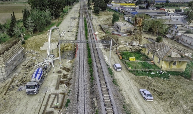 Mersin-Yenice tren seferlerine 2 sene inşaat molası