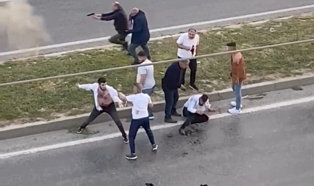 Milas'ta iki grup birbirine girdi, ortalık savaş alanına döndü