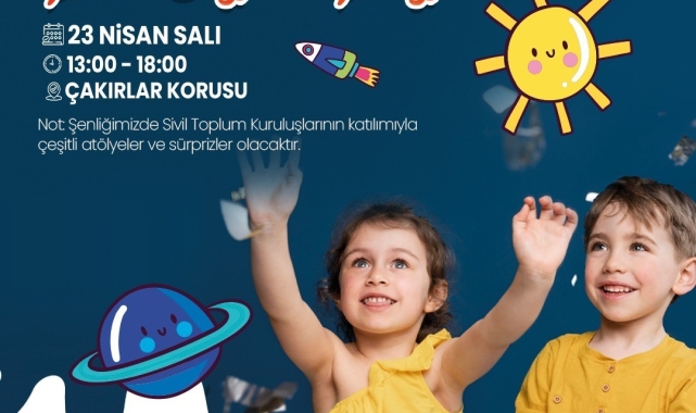 Minikler '23 Nisan'ı Çakırlar Korusu'nda kutlayacak