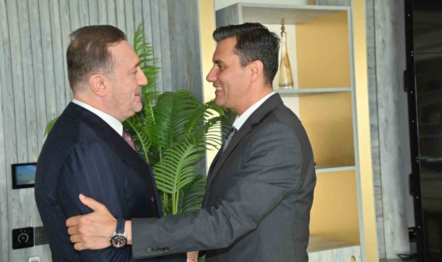 MUOSB yönetimi Başkan Zeyrek'e konuk oldu