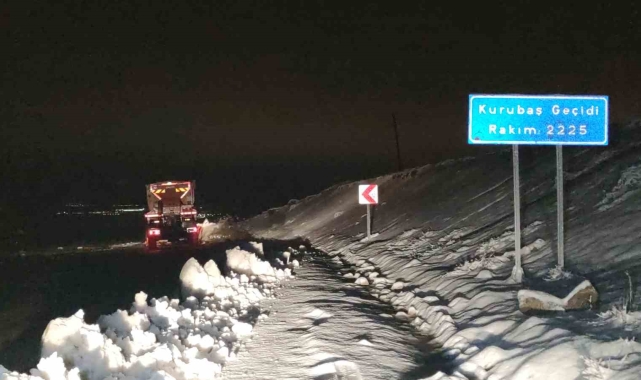 Nisan karı yüksek kesimlerde etkili oldu