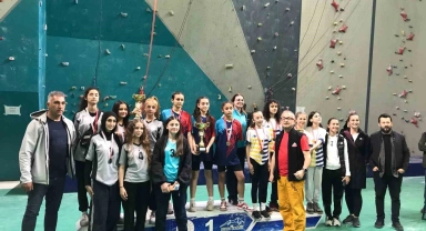Okul sporları yarışmasında İnegöl Belediyespor farkı