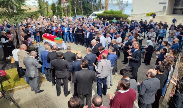 Ordu'da emekli akademisyen Birben'in cenazesi toprağa verildi