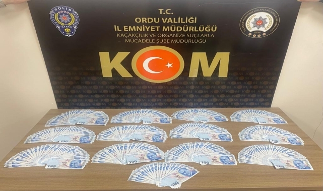 Ordu'da evinin çatısında sahte para ele geçirilen kişi tutuklandı