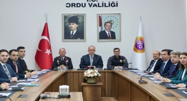 Ordu'da güvenlik asayiş ve koordinasyon toplantısı yapıldı
