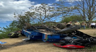 Ordu'da tarım aracının devrildiği kazada 1 kişi yaşamını yitirdi