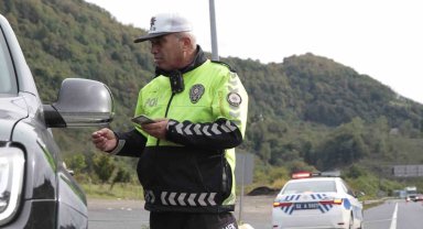 Ordu'da bir haftada 15 binden fazla araç denetlendi