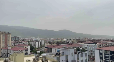 Osmaniye'de toz taşınımı hayatı olumsuz etkiledi