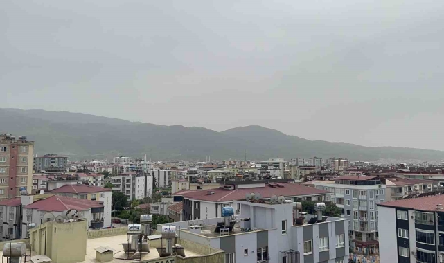 Osmaniye'de toz taşınımı hayatı olumsuz etkiledi