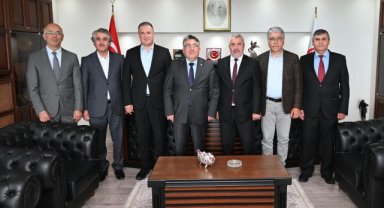 ÖSYM Başkanı Ersoy, Zonguldak BEÜ Rektörü Özölçer'i ziyaret etti