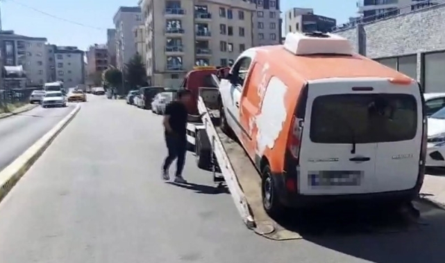 Pendik'te Migros aracıyla drift atan sürücüye 65 bin TL ceza