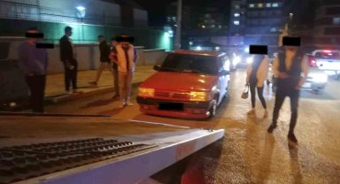 Polis ekipleri trafik kurallarını ihlal eden sürücülere geçit vermiyor