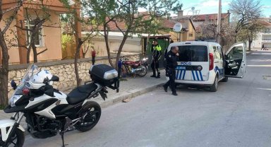 Polisten kaçan motosiklete değeri kadar ceza yazıldı