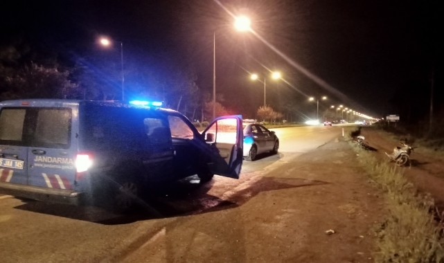 Samsun&#039;da trafik kazasında 2 motosiklet sürücüsü yaralandı