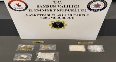 Samsun'da uyuşturucu operasyonunda 2 şüpheli yakalandı