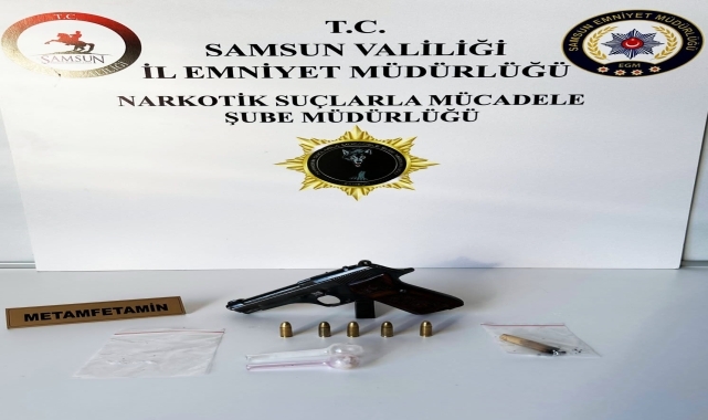 Samsun'da uyuşturucu operasyonunda 4 zanlı yakalandı