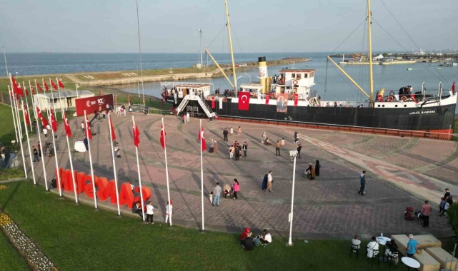 Samsun'da bayram tatilinde müzelere yoğun ilgi