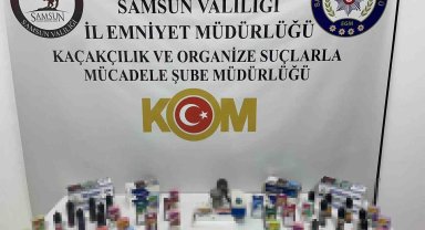 Samsun'da bin 660 adet doldurulmuş makaron sigara ele geçirildi