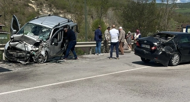 Samsun'da trafik kazası: 5 yaralı