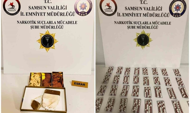 Samsun'da uyuşturucu ile etkin mücadele