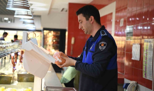 Samsun'da zabıta ekiplerinden bayram öncesi denetim