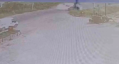 Şanlıurfa'da acil servis doktorunun öldüğü kaza kameraya yansıdı