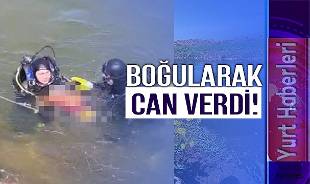 SERİNLEMEK İÇİN GİRDİĞİ SU KANALI SONU OLDU!