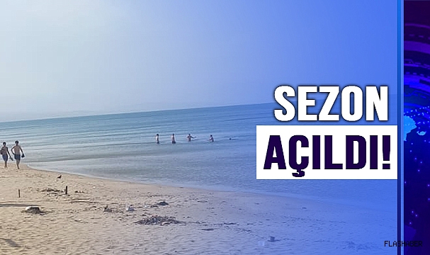 SİNOP’TA DENİZ SEZONU AÇILDI!