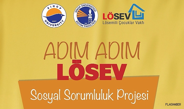 SİNOP ÜNİVERSİTESİ VE LÖSEV'DEN ORTAK PROJE!