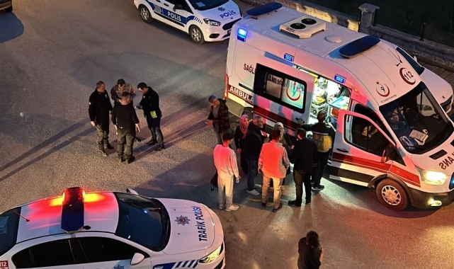 Sokakta paten kayan çocuğa otomobil çarptı