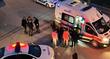 Sokakta paten kayan çocuğa otomobil çarptı