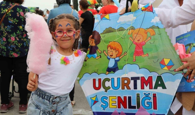 Söke'de çocuklar Uçurtma Şenliği ile çifte bayram yaşadı