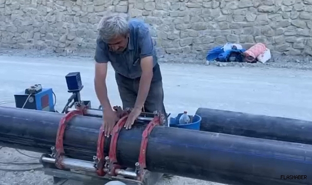 SU İSALE HATTI ÇALIŞMASI BAŞLADI!