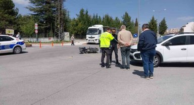 Tavşanlı'da trafik kazası: 1 yaralı