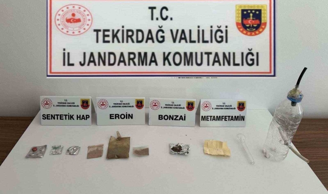 Tekirdağ'da 15 kişi uyuşturucudan yakalandı