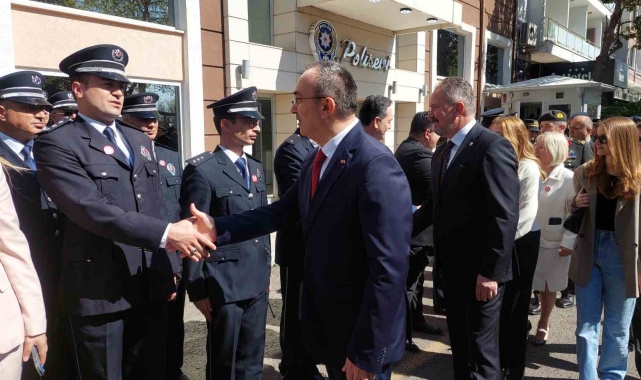 Tekirdağ'da bayramlaşma töreni