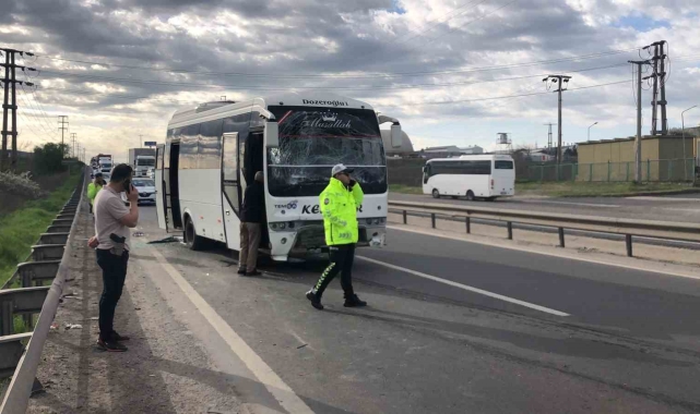 Tekirdağ'da zincirleme kaza: 24 yaralı